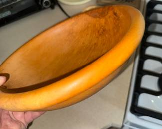 Joe Dallorso spalted maple bowl