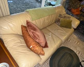 leather couch