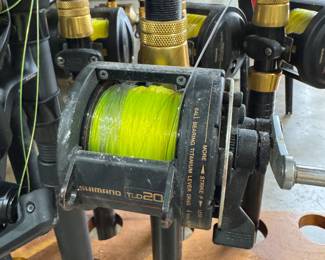 Deep sea fishing reels, Shimano, Penn, offshore reels, custom rods