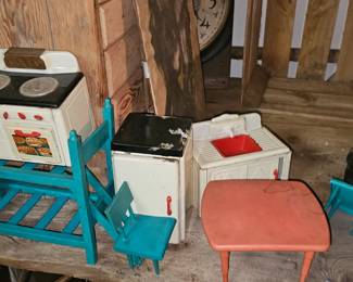 vintage doll furniture