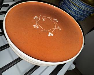 Harkerware Russell Wright coral pink
