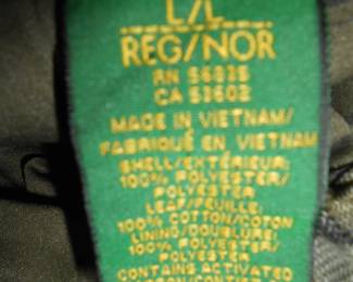 Camo Suit Label