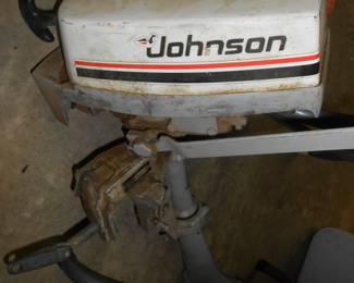 2 HP Johnson Outboard Motor