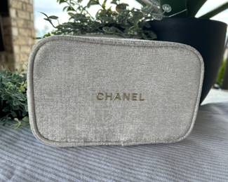 Chanel makeup bag