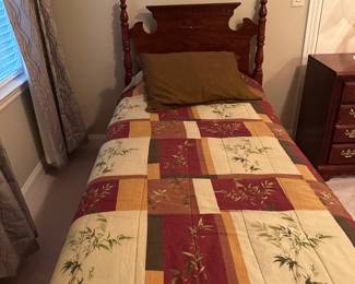 Twin size Broyhill Beds. 1 of 2