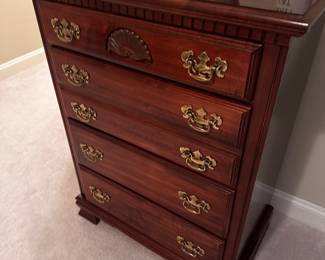 5 drawer chest. Cherry