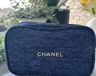Chanel makeup bag