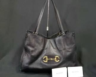 Gucci bag with horse bit decor