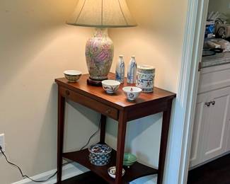 Mahogany side table