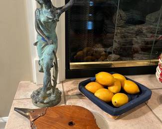 Bronze statue