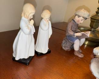 Royal Doulton and Dahl Jensen Copenhagen figurines