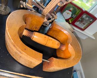Millinery Wooden hat Stretcher I think