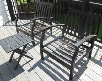 outdoor chairs w cushions