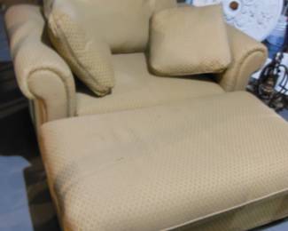 chair and ottoman