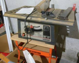 Ohio Forge table saw and work stand