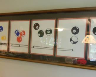 billards print