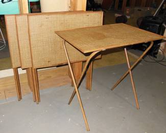 vintage TV tables
