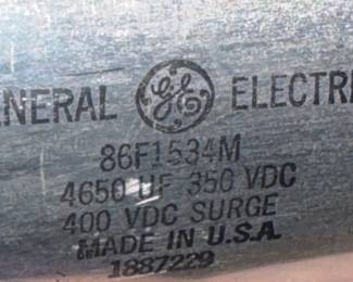 GE and Sprague Capacitors