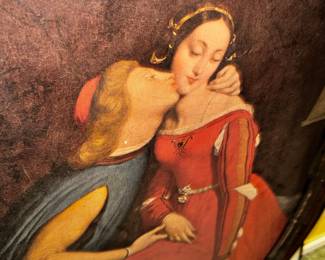Paolo + Francesca by Jean Auguste Dominique Ingres