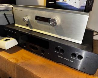 McCormack Audio SST-1 CD Transport top loading and Dynamo FM 3tube tuner
