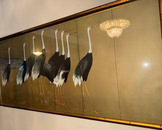 Cranes by Ogata Korin