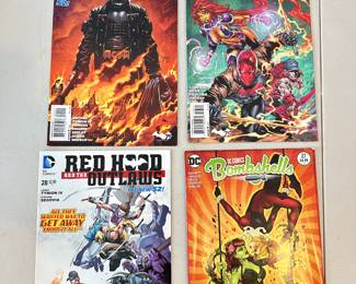 Batman, Bombshells and Red Hood Comics