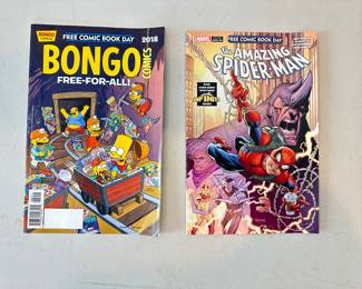 Simpson and Spiderman Comics