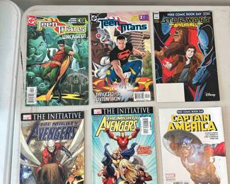 Teen Titans, Avengers, Captain America & Star Wars Comics