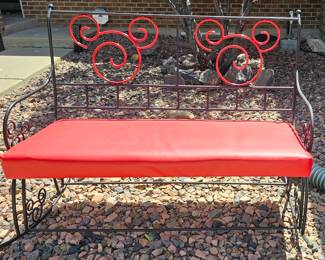 Rare Mickey Mouse Bench