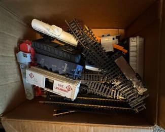 Vintage model trains