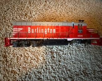 Vintage model trains
