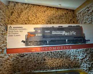 Vintage model trains