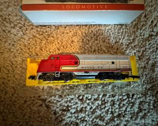 Vintage model trains
