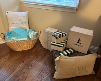 Empty gift boxes, Tiffany, Emery Bird Thayer,