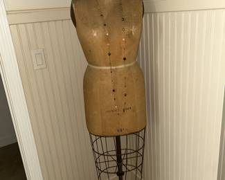 Vintage Wolf Dress Form