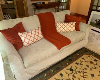 Pottery Barn Sofa with slipcover