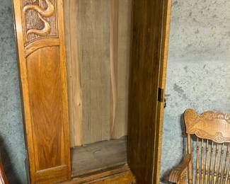 Antique Armoire, Interior