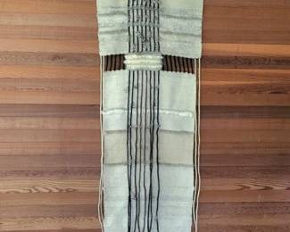 Long Native Wool Decorative Wall Piece