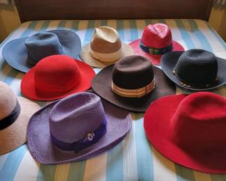 Various Women's Hats