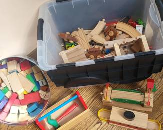 Retro Wood Toys