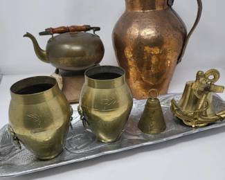 Mixed Metal Decor