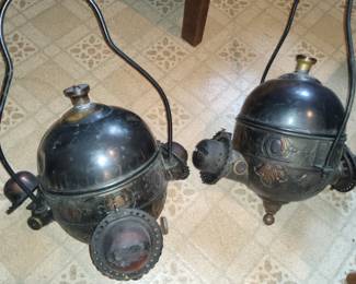 Angle lamps fixtures