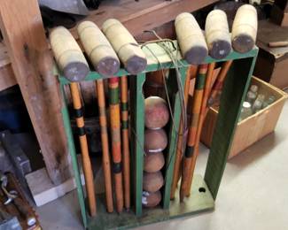 Croquet set