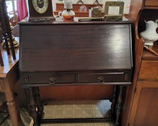 Drop front desk