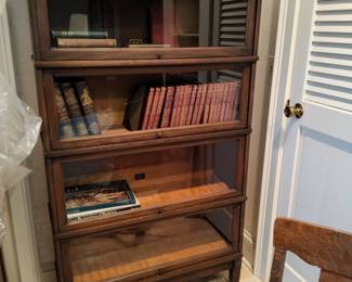 1 of 2 stack bookcases