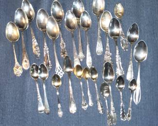 Sterling spoons