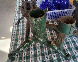 Iron tree stands