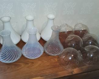 Angle lamp shades