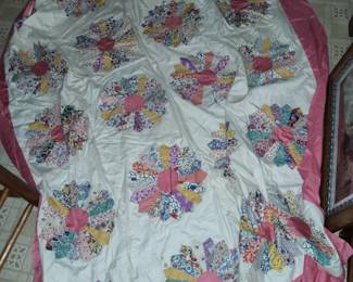 Dresden quilt top