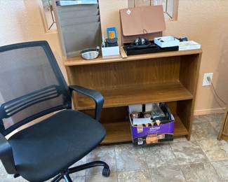 Nice Office Chair, Book Shelf